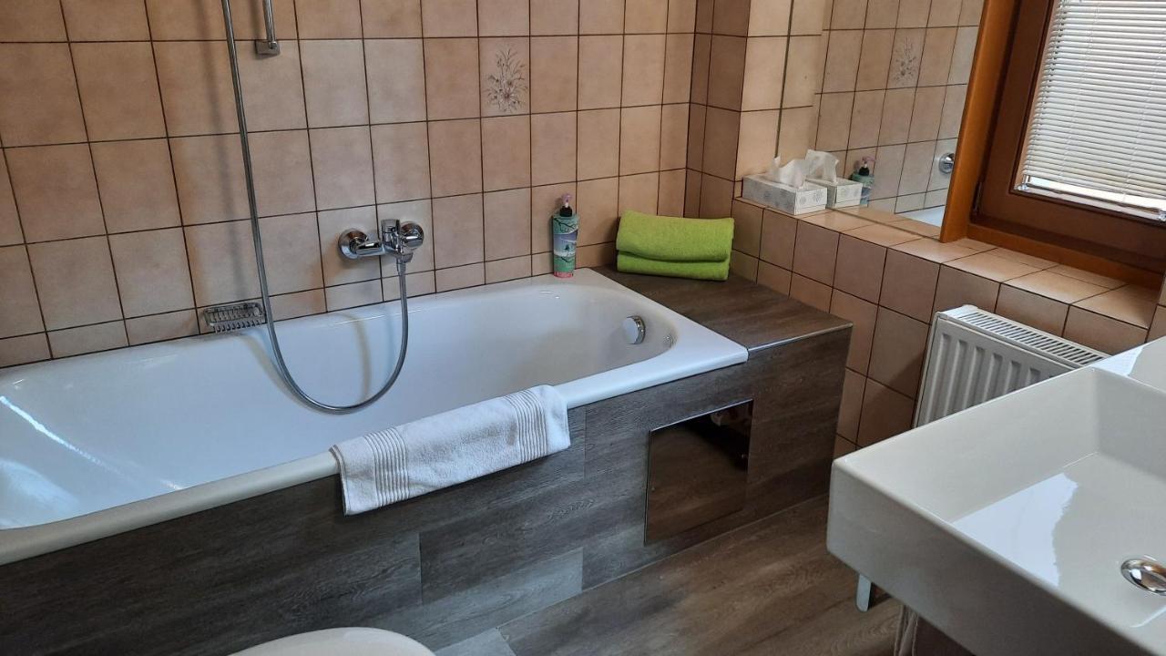 Gaestehaus Almrausch, Ferienanlage Mit Pool 那塞雷思 外观 照片
